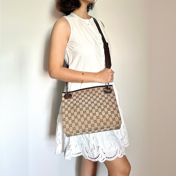 🍓GUCCI GG Canvas Crossbody Bag - Picture 11 of 11